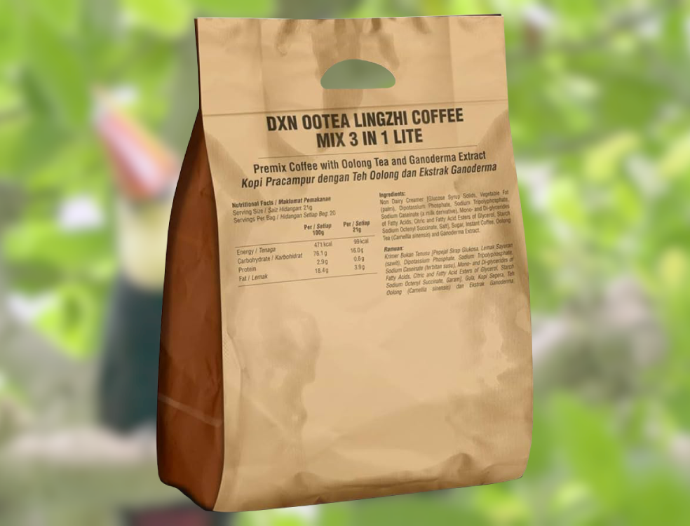 OOTEA LINGZHI COFFEE MIX 3 IN LITE