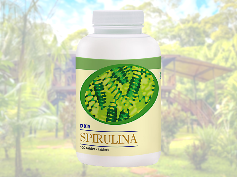 SPIRULINA 500 TABLETAS