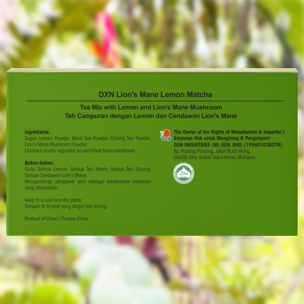 LION'S MANE LEMON MATCHA